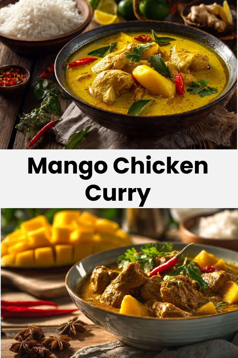 Mango Chicken Curry: A Tropical Twist on a Classic Dish Mango Chicken Curry Mango Chicken Curry