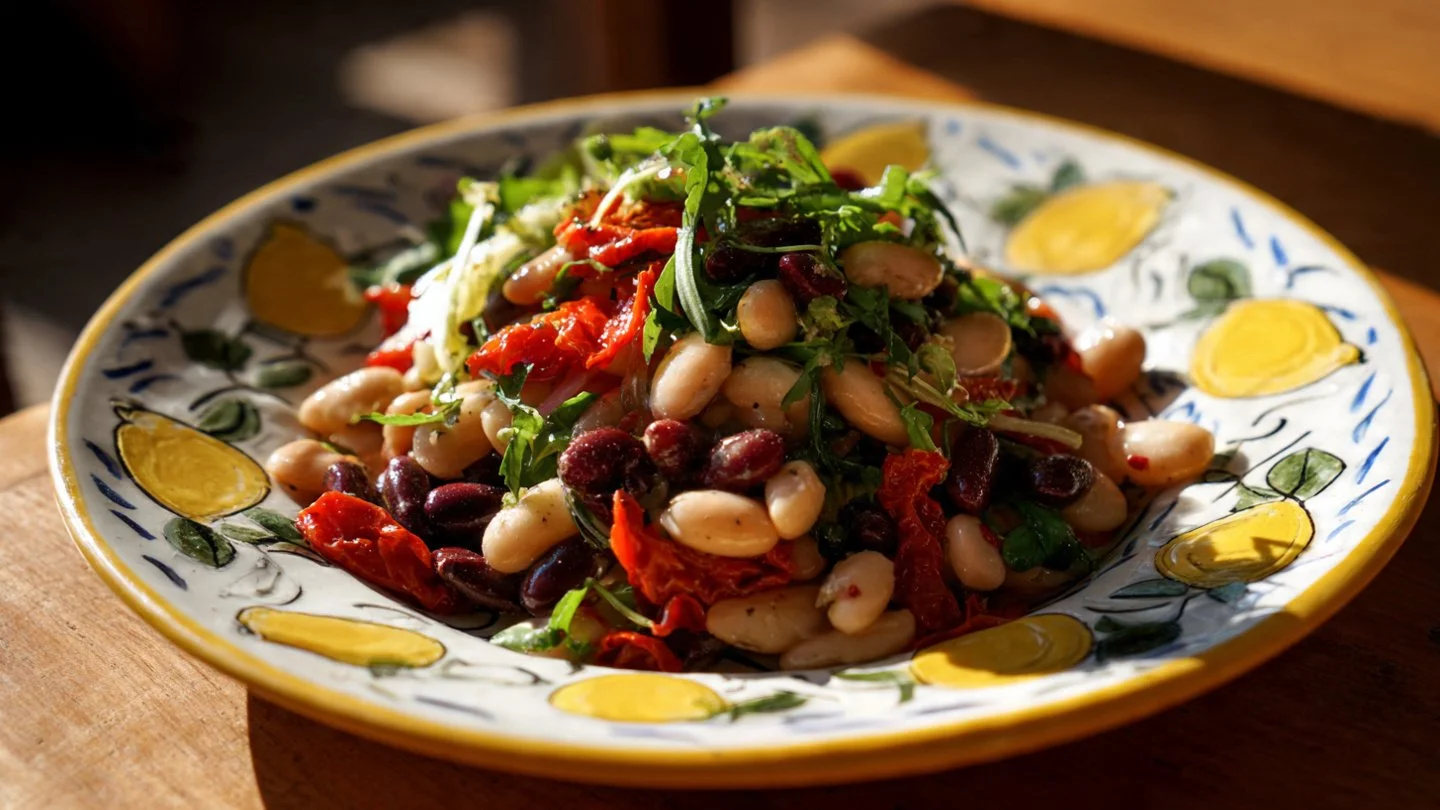 Mediterranean Lemony White Bean Salad
