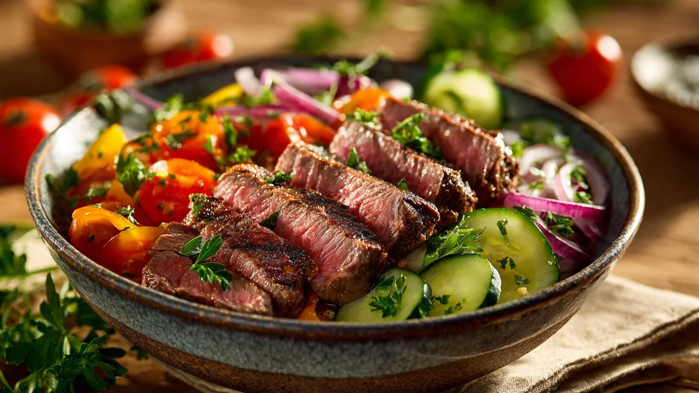 Mediterranean Steak Bowl