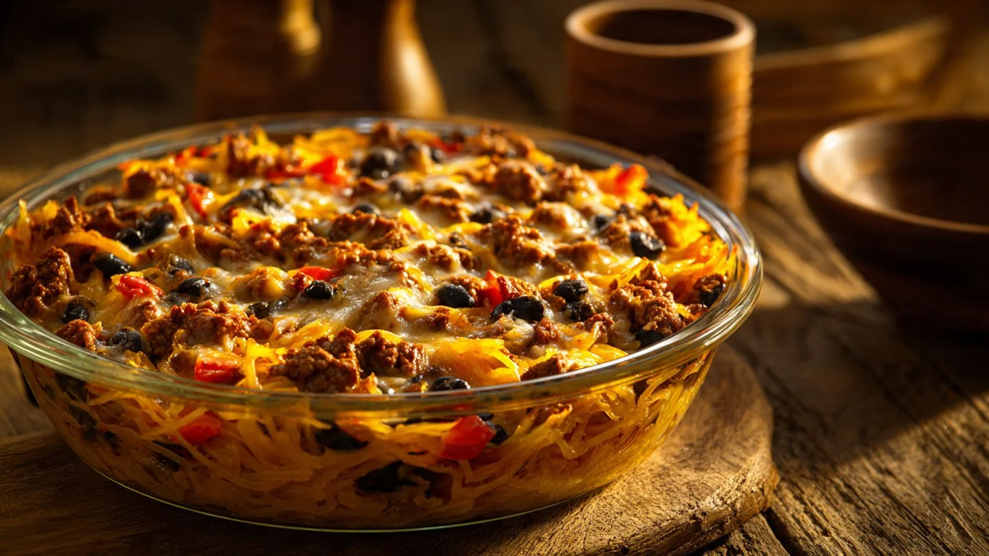 Mexican Spaghetti Squash Casserole