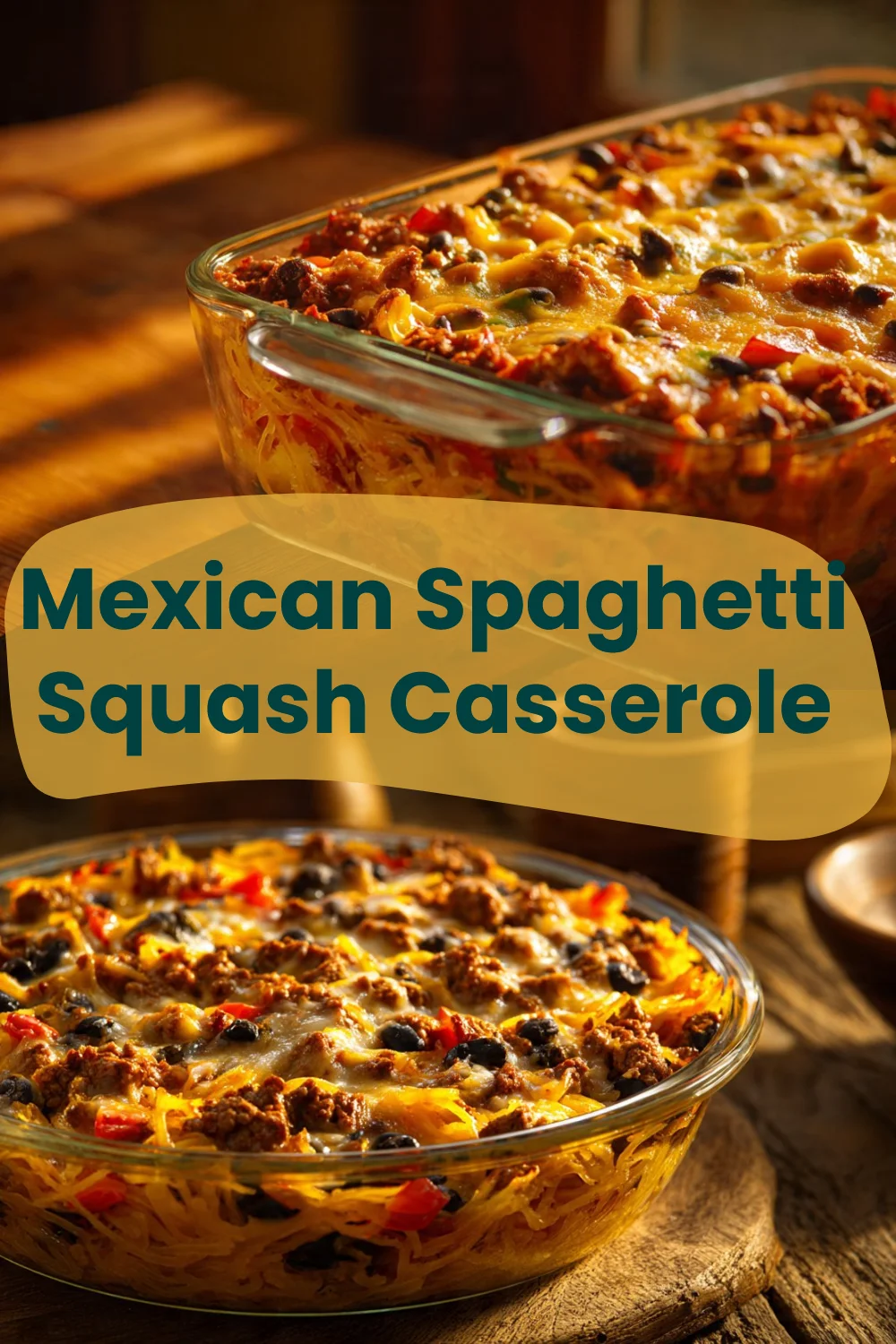 Mexican Spaghetti Squash Casserole