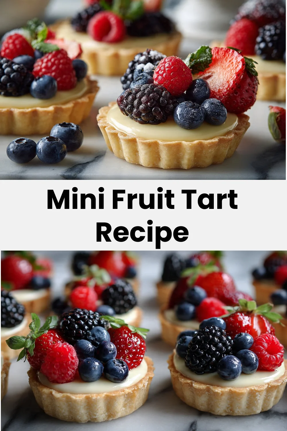 Mini Fruit Tart Recipe: A Bite of Sunshine in Every Morsel fruit tart Mini Fruit Tart Recipe