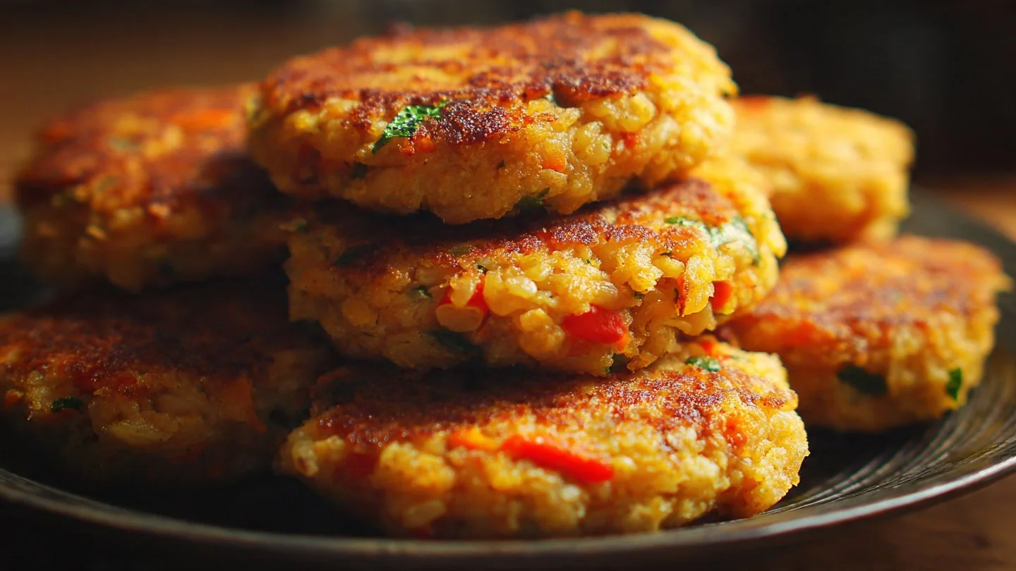 Mini Veggie Rice Patties: Crispy Bites for Busy Days veggie rice patties Mini Veggie Rice Patties