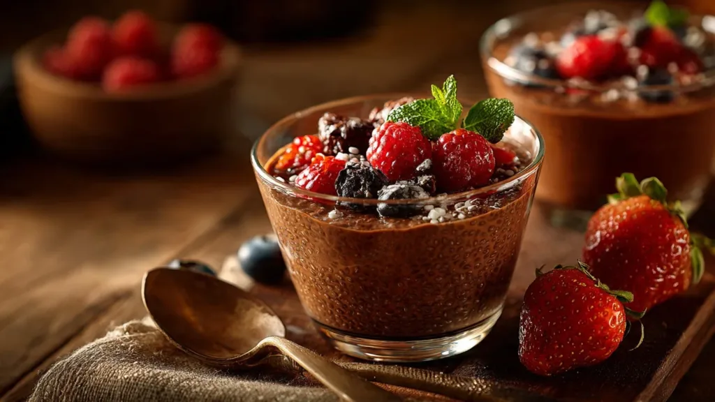 Dreamy Overnight Coffee Chocolate Chia Pudding (Pinterest-Worthy!)