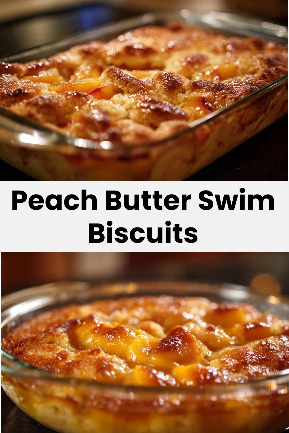 Peach Butter Swim Biscuits
