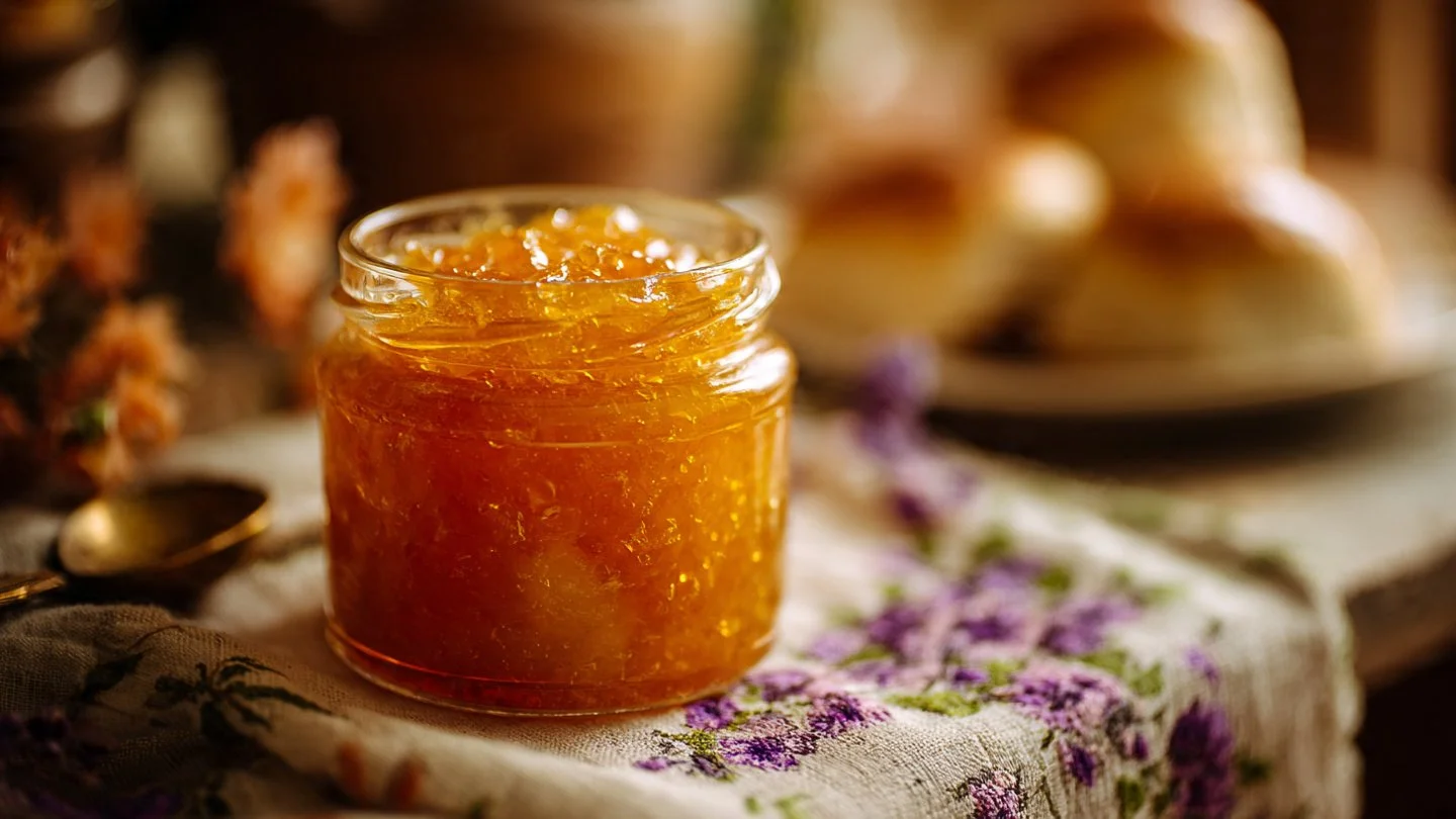 Peach Vanilla Jam