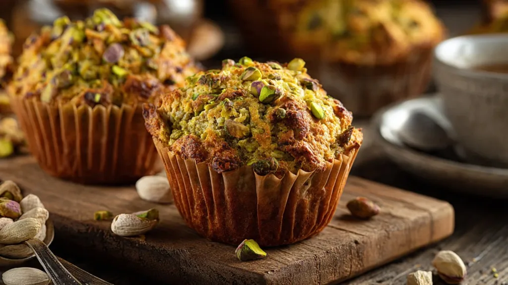 Delightfully Nutty Pistachio Muffins: A Delicious Treat!