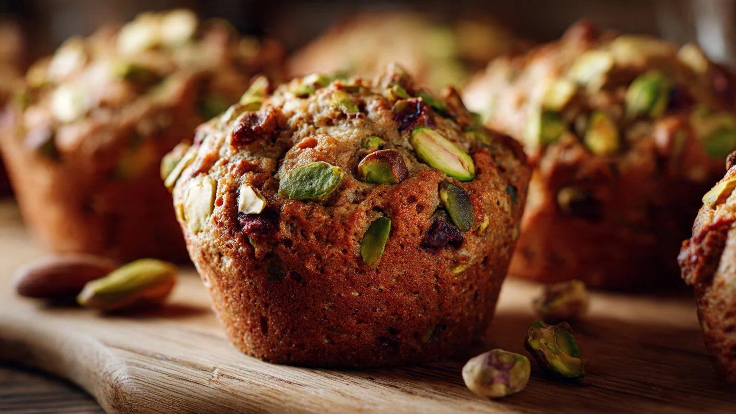 Pistachio Muffins