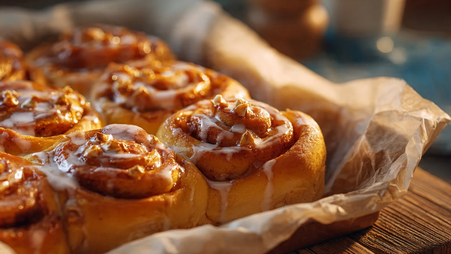 Pumpkin Cinnamon Rolls