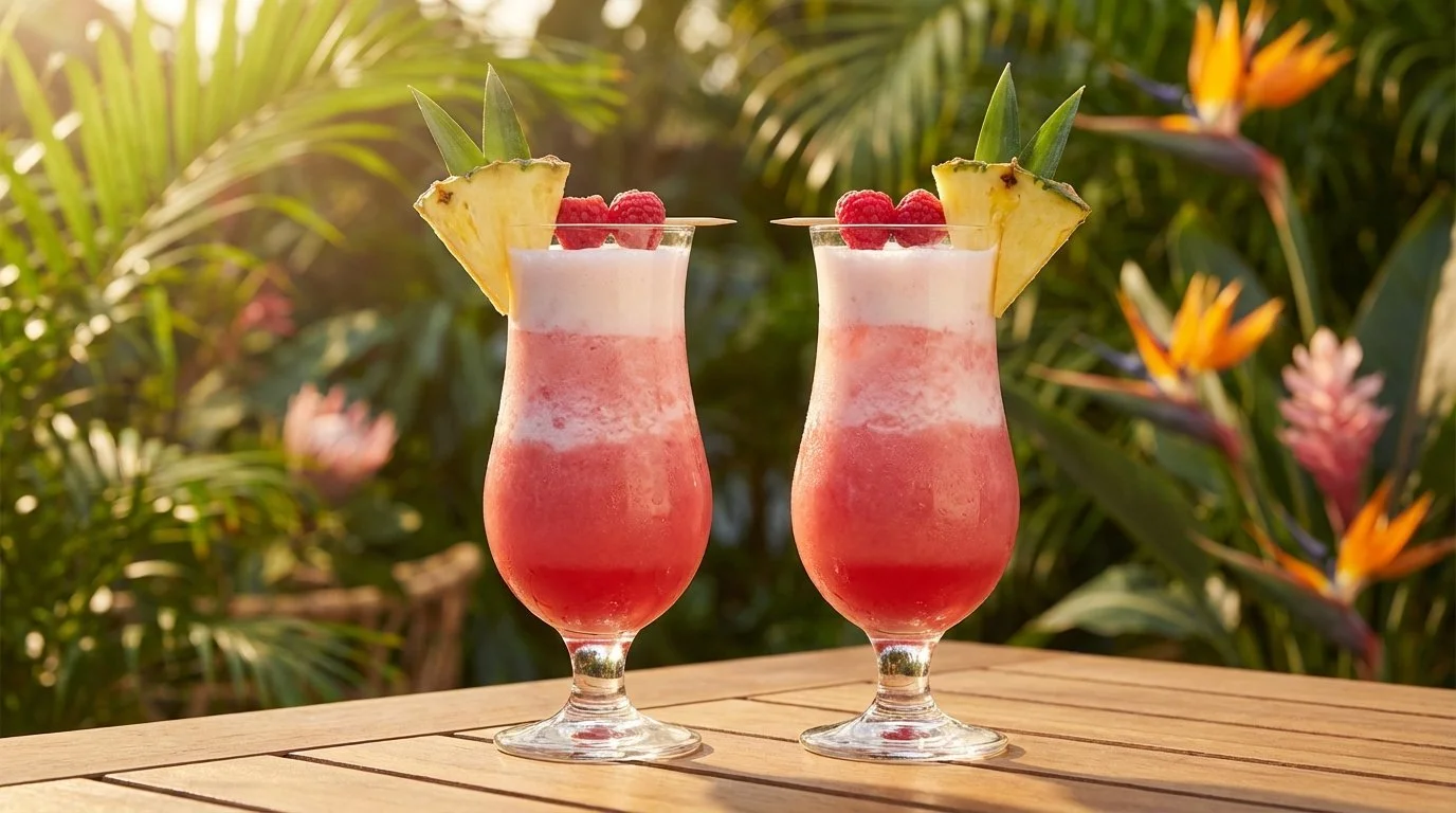 Raspberry Colada Twist