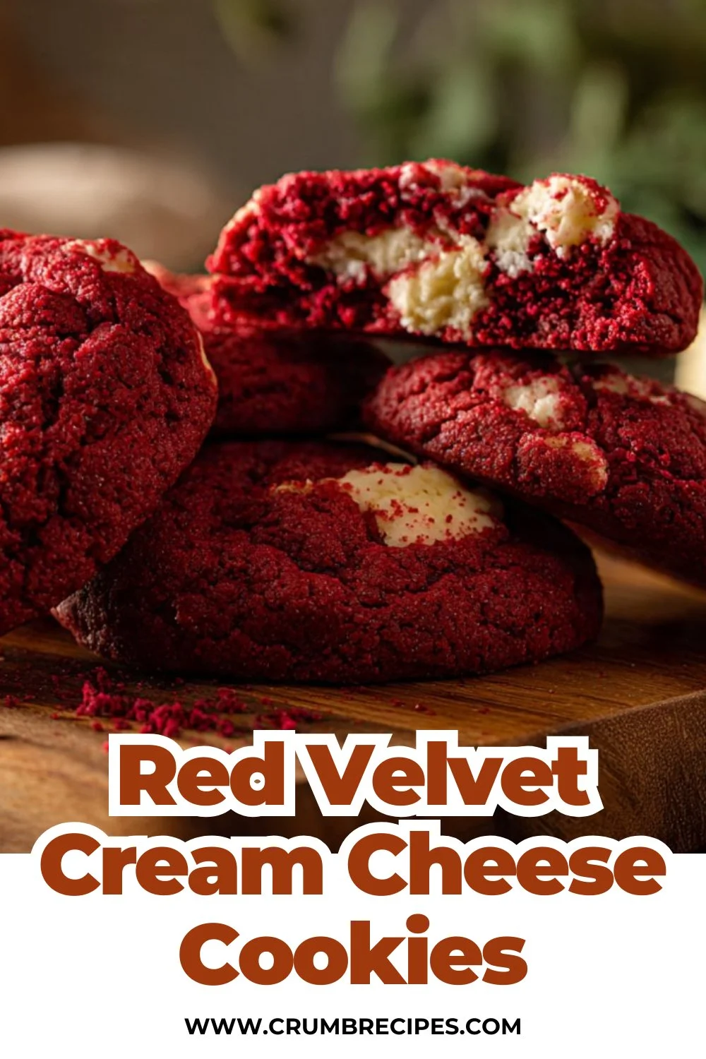 Red Velvet Cream Cheese Cookies
