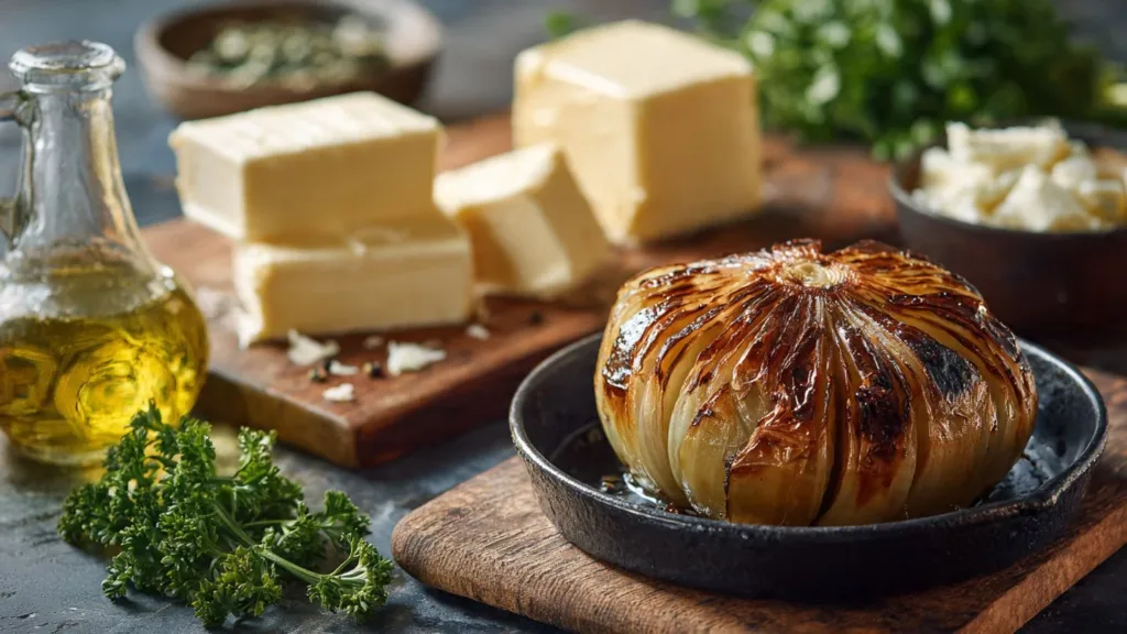 Roasted Onion Bomb: A Cheesy Explosion of Flavor! onion bomb Roasted Onion Bomb: A Cheesy Explosion of Flavor!