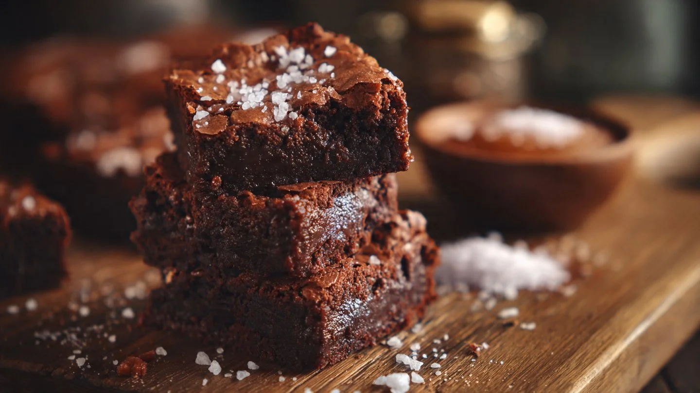 Salted Caramel Brownies