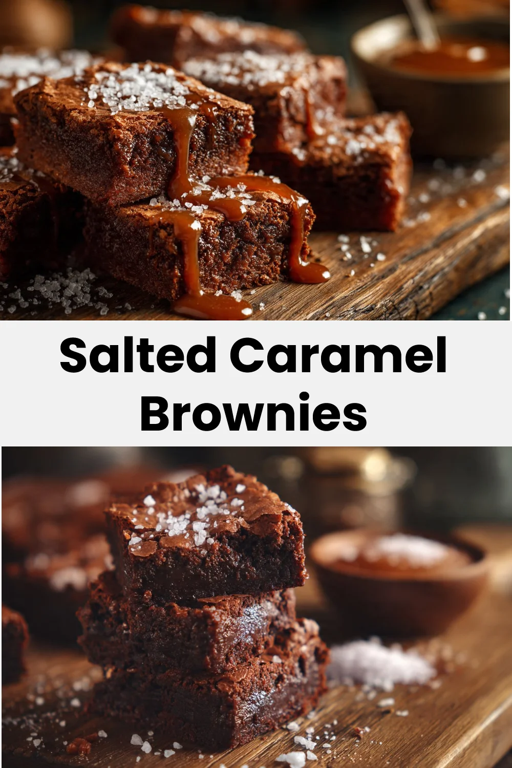 Salted Caramel Brownies