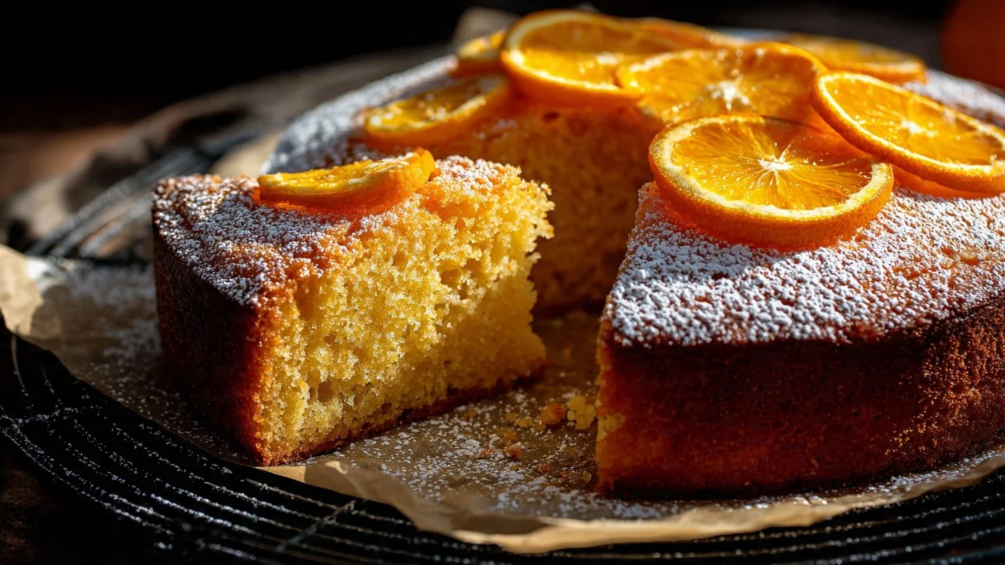 Sicilian Whole Orange Cake