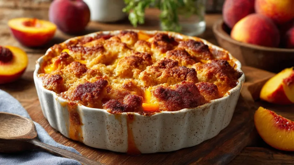 Snickerdoodle Peach Cobbler: A Sweet Twist on a Classic