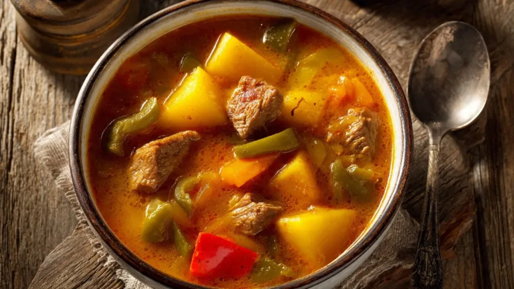 Cozy Spanish Potato Soup with Chorizo : Hearty, Creamy, and Totally Addictive