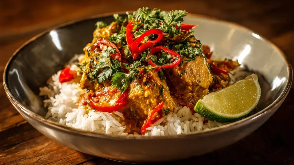 Spicy Brazilian Coconut Chicken: A Flavor Bomb That Will Blow Your Mind!