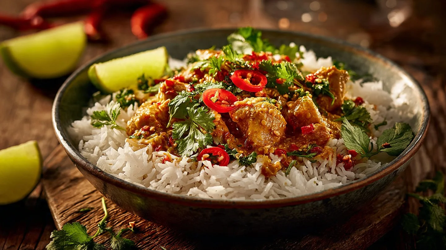 Spicy Brazilian Coconut Chicken