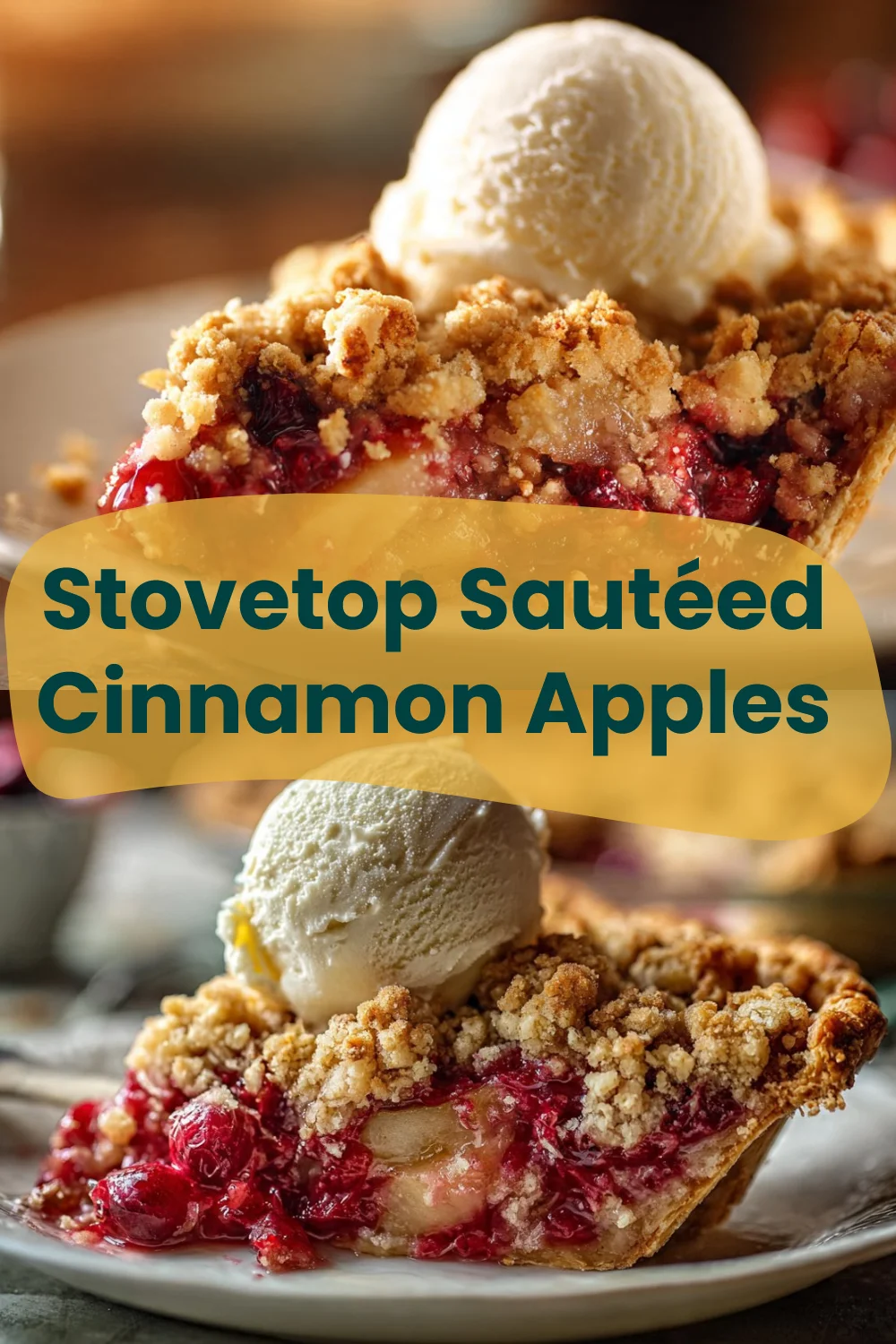 Stovetop Sautéed Cinnamon Apples