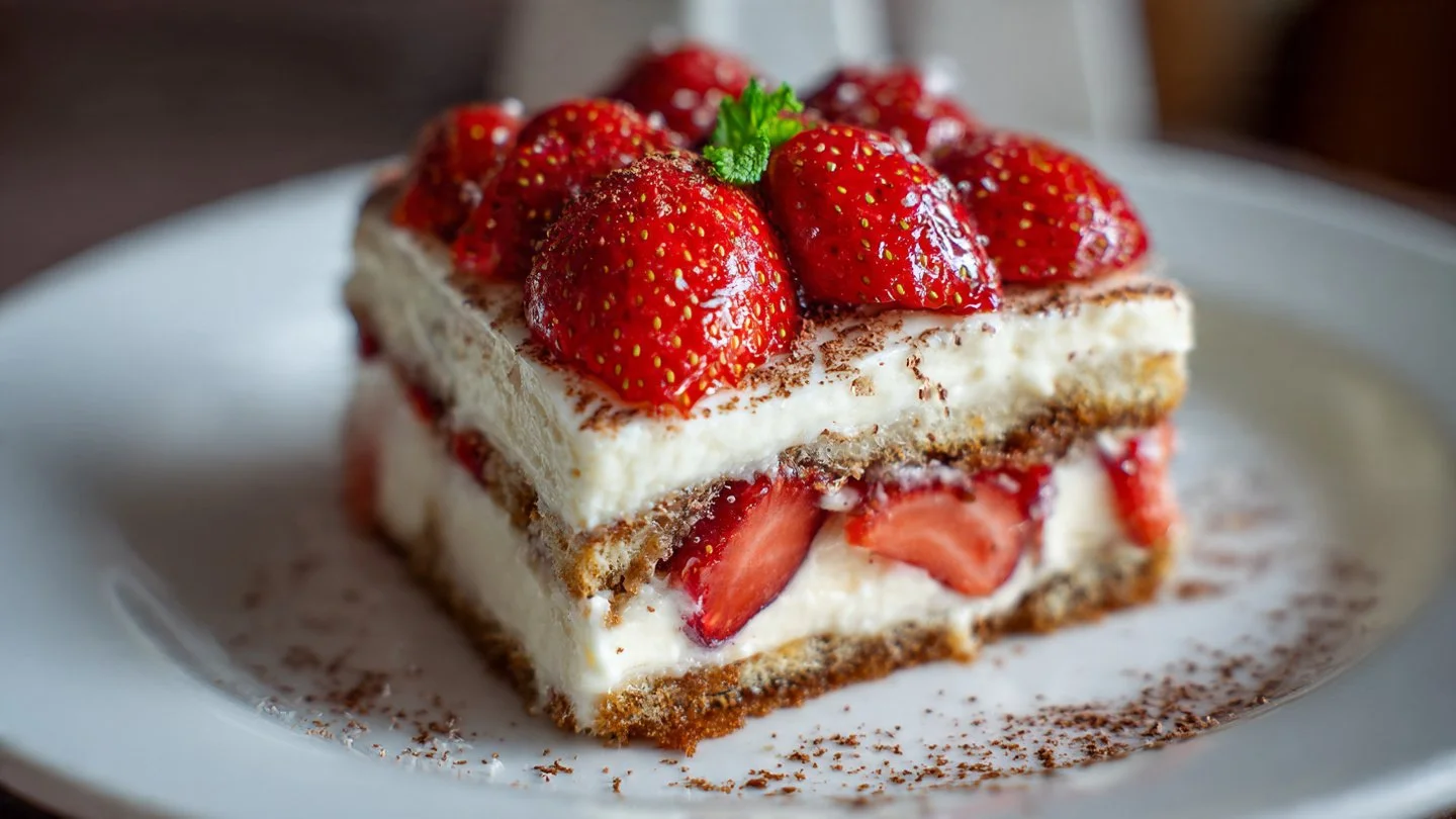Strawberry Tiramisu