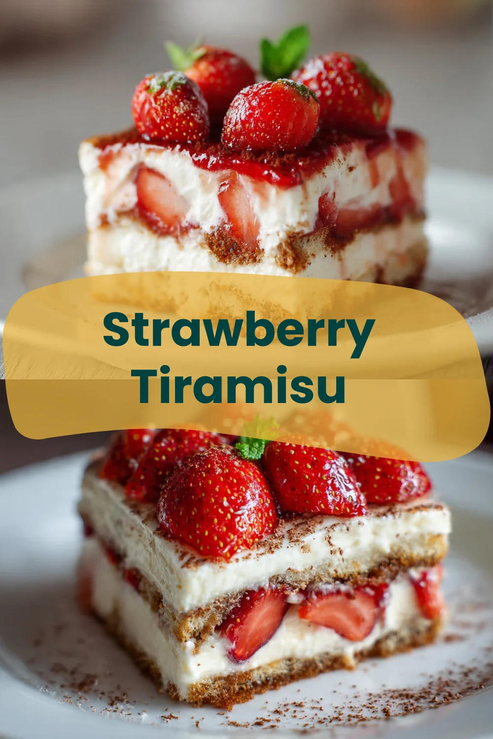 Strawberry Tiramisu