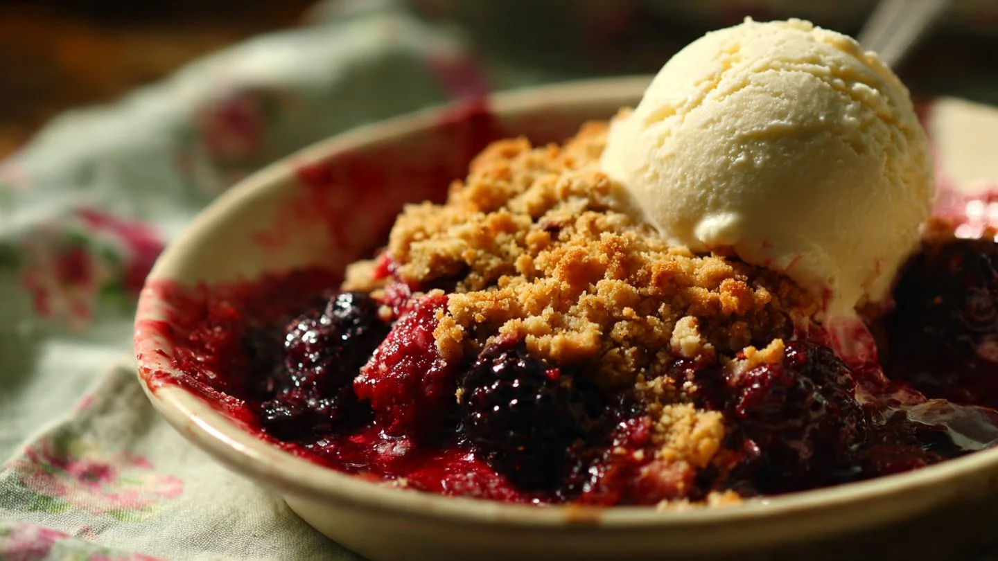 Sugar Cookie Berry Cobbler (Dump & Bake Recipe)