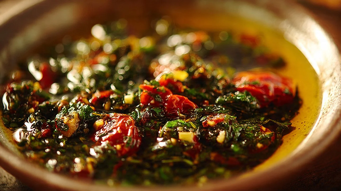 Sun Dried Tomato Olive Oil Bread Dip