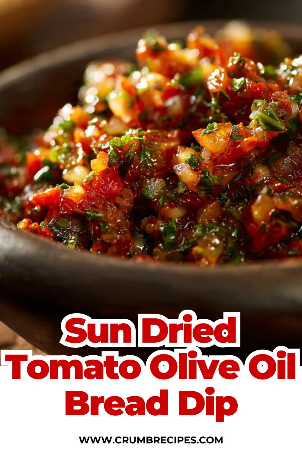 Sun Dried Tomato Olive Oil Bread Dip