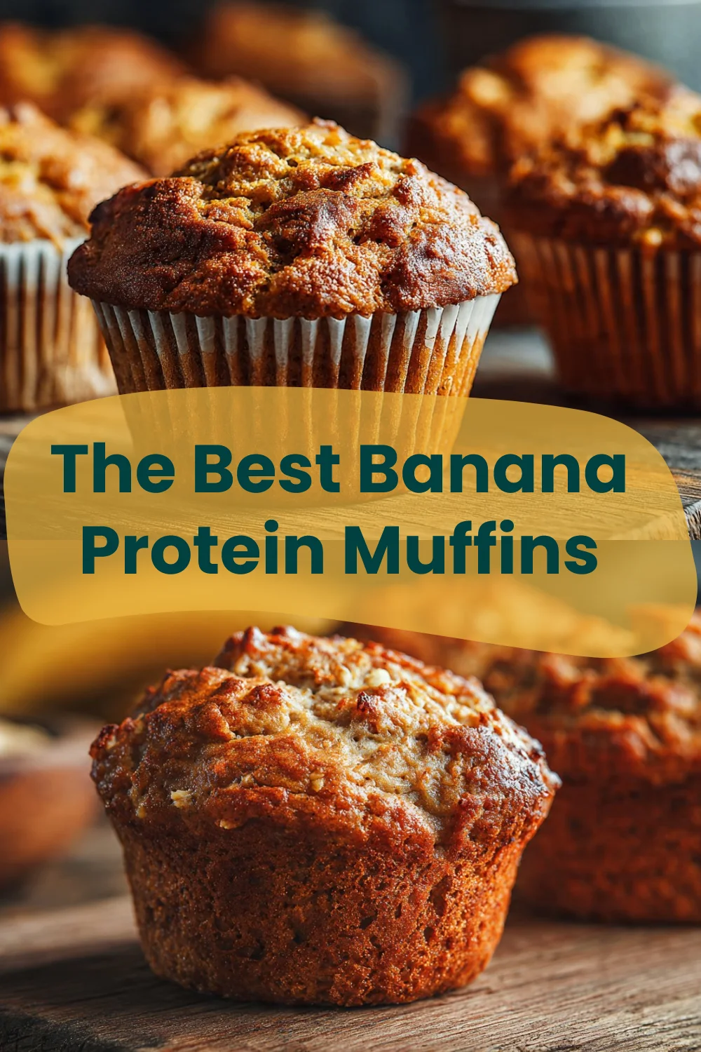 The Best Banana Protein Muffins