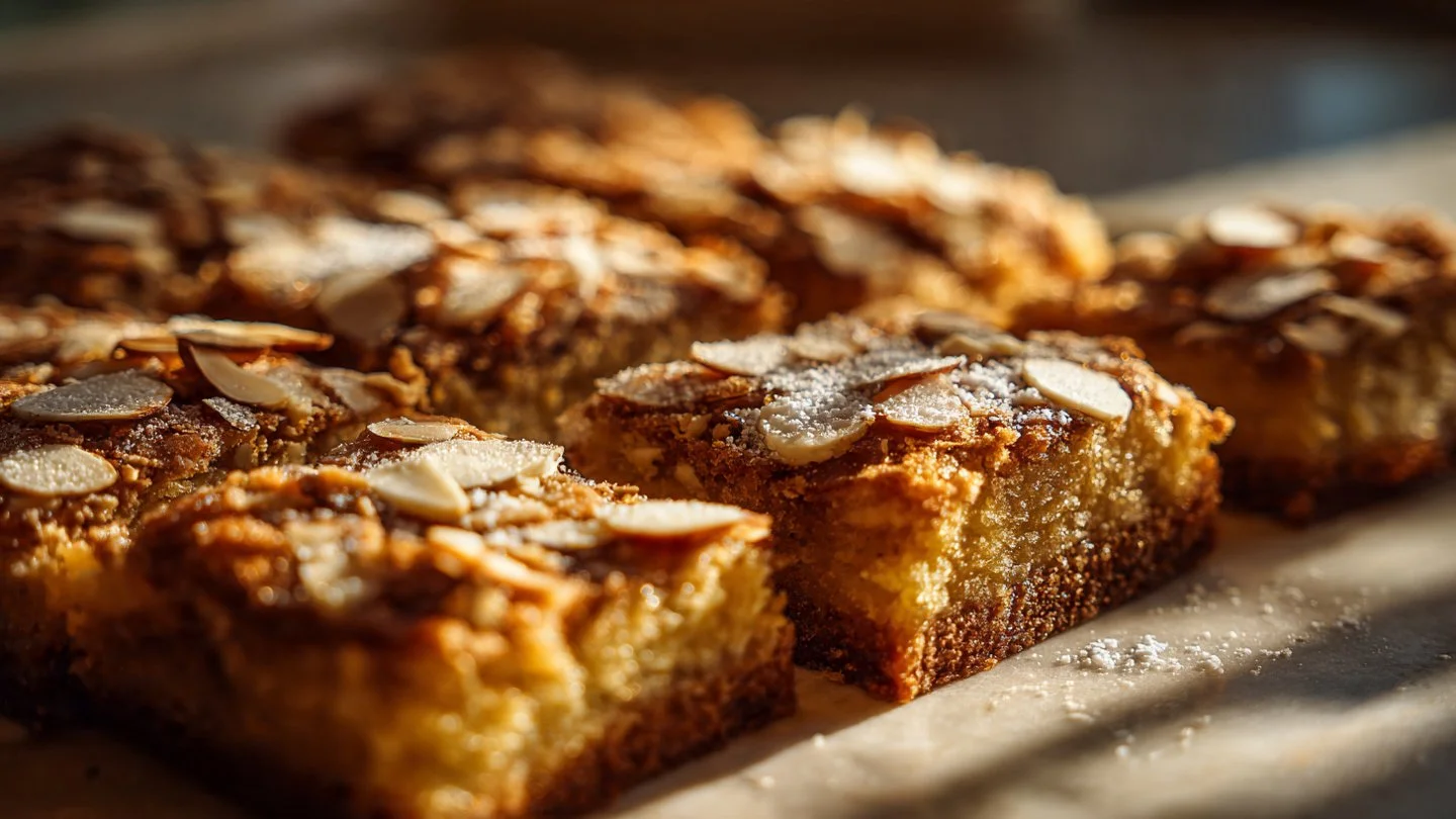 Vegan Almond Cookie Bars