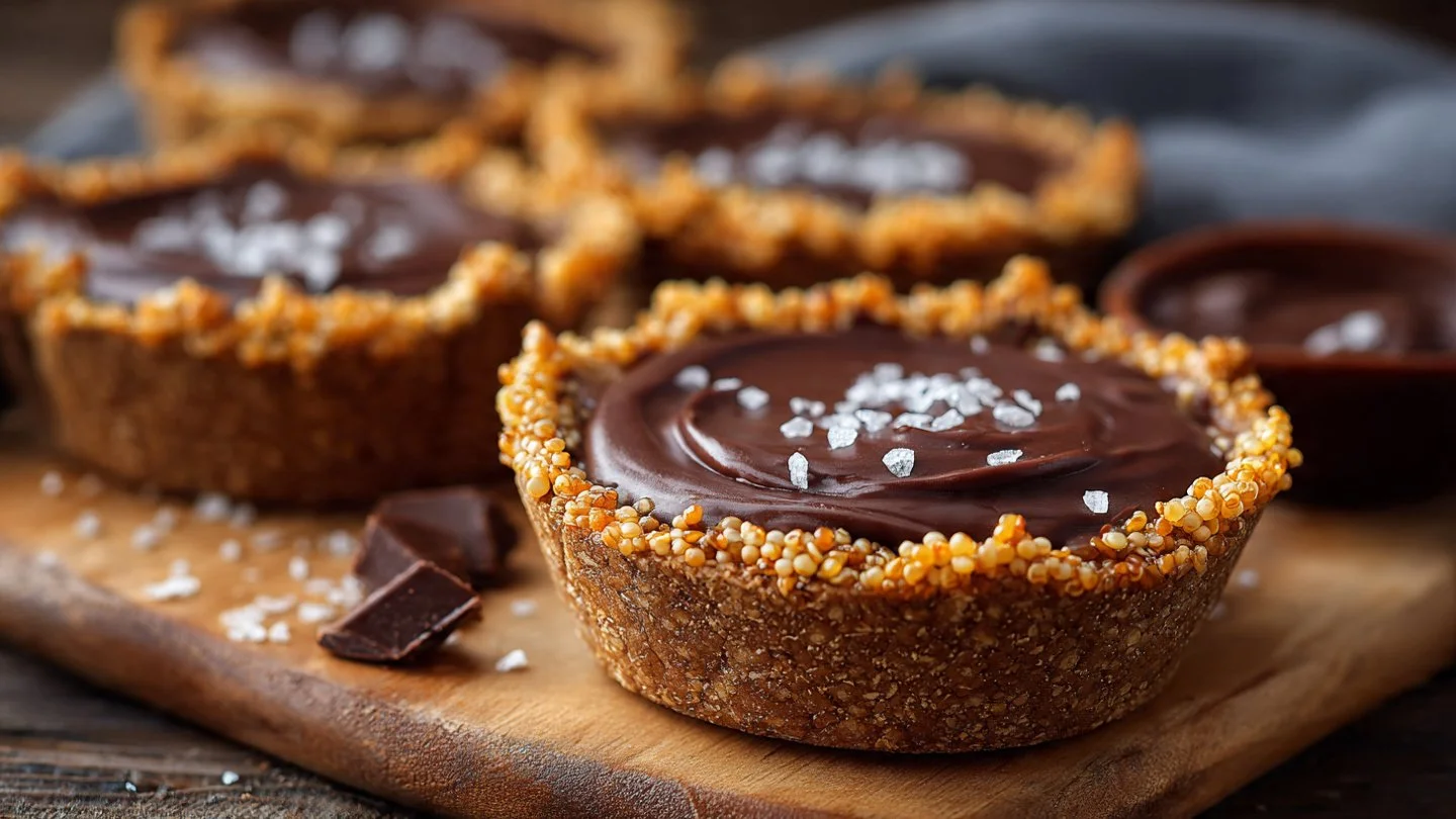Vegan Quinoa Crunch Peanut Butter Cups