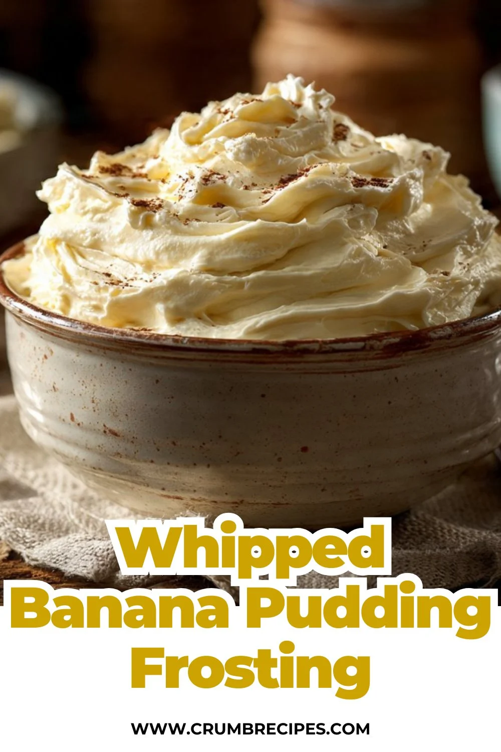 Whipped Banana Pudding Frosting