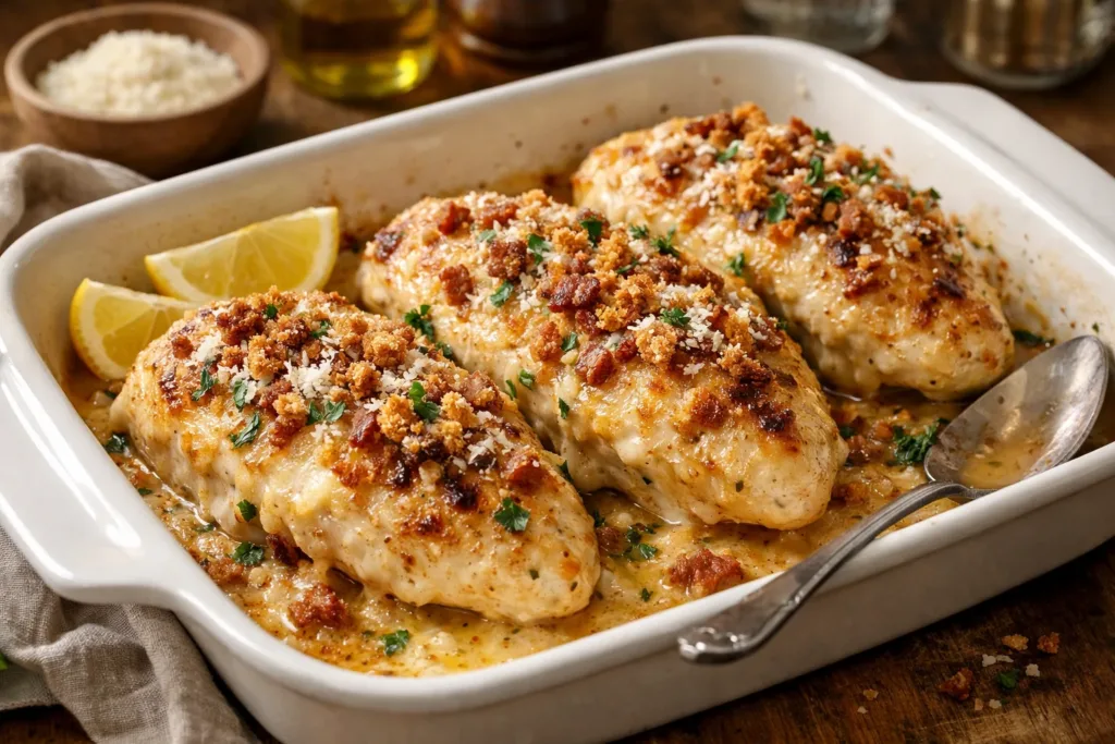 Baked Caesar Chicken Caesar Chicken Baked Caesar Chicken