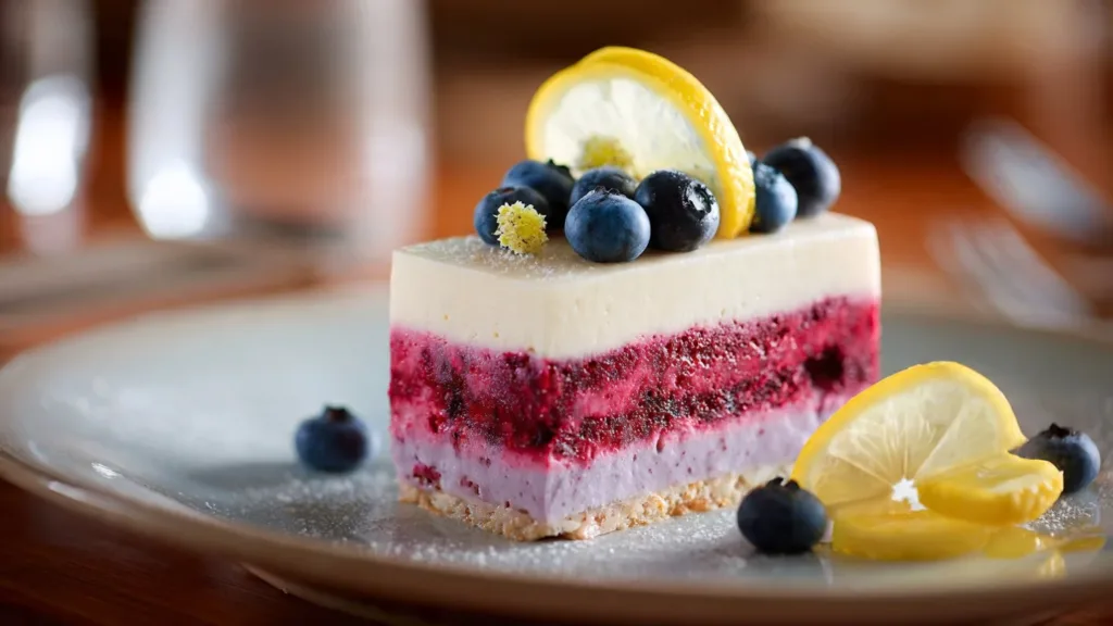Blueberry Lemon Delight: Bright, Creamy No-Bake Bars for Summer
