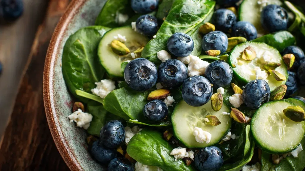 Discover the Refreshing Blueberry Pistachio Spring Salad