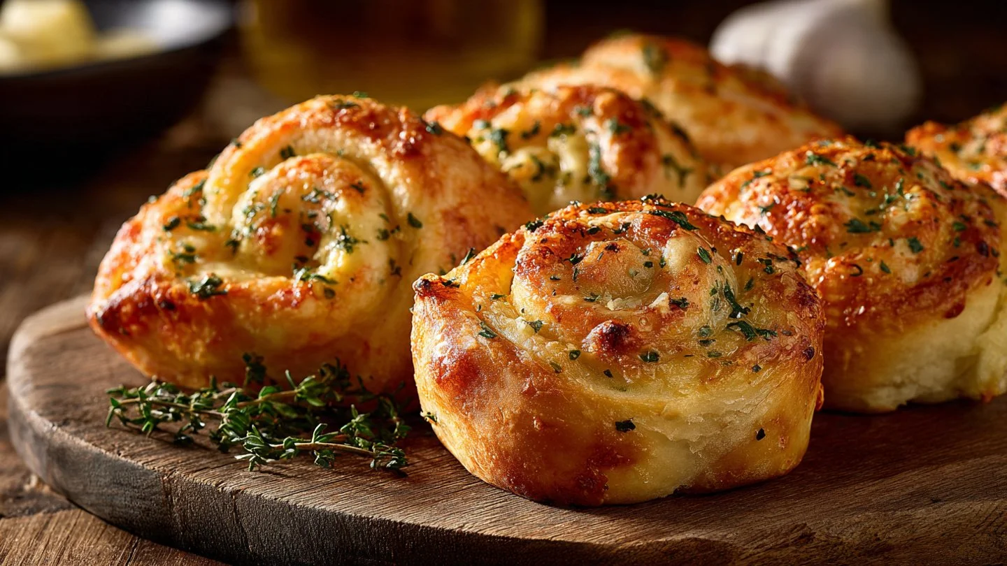 Buttery Cheese Garlic Rolls, Everyone Will Love Them!