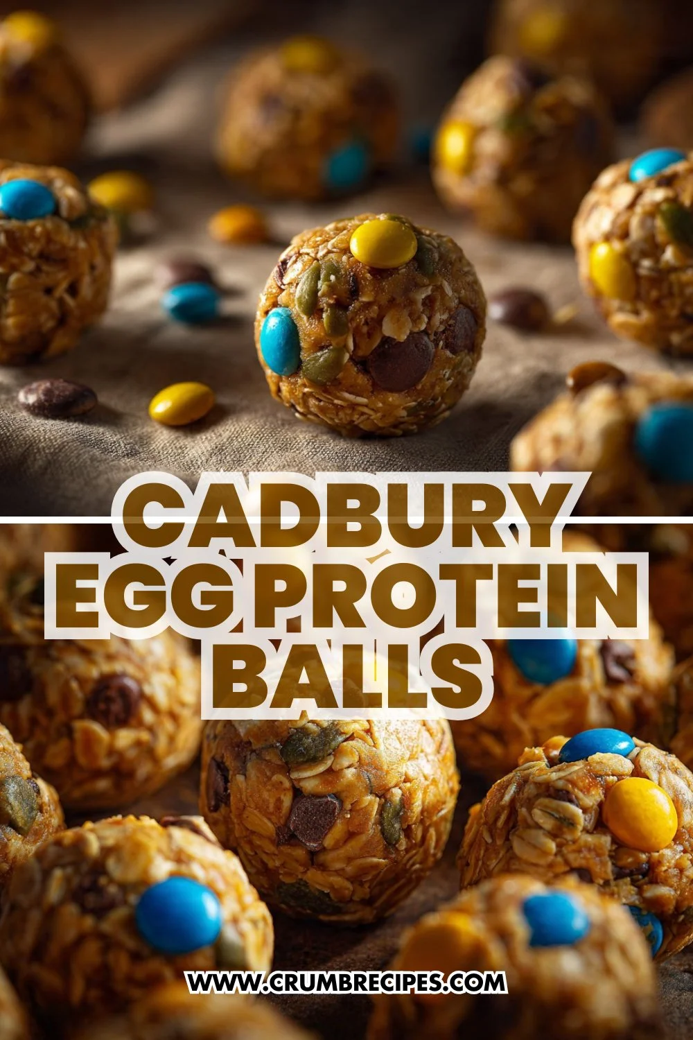 Cadbury Egg Protein Balls