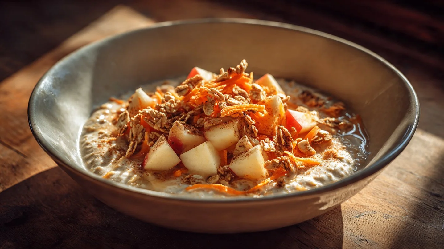 Carrot Apple Oatmeal: Cozy, Sweet, and Surprisingly Healthy Carrot Apple Oatmeal Carrot Apple Oatmeal