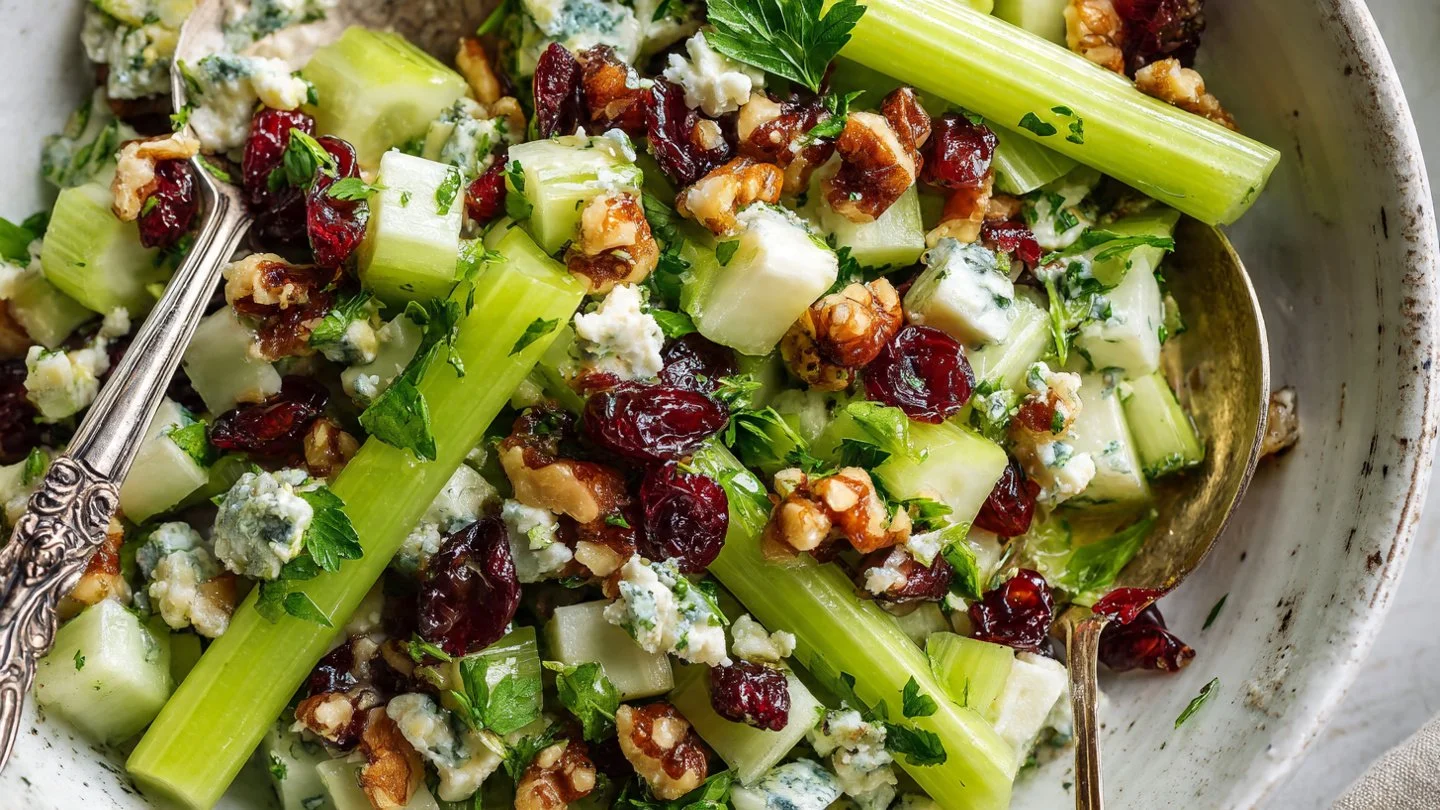 Celery Apple Pistachio Salad