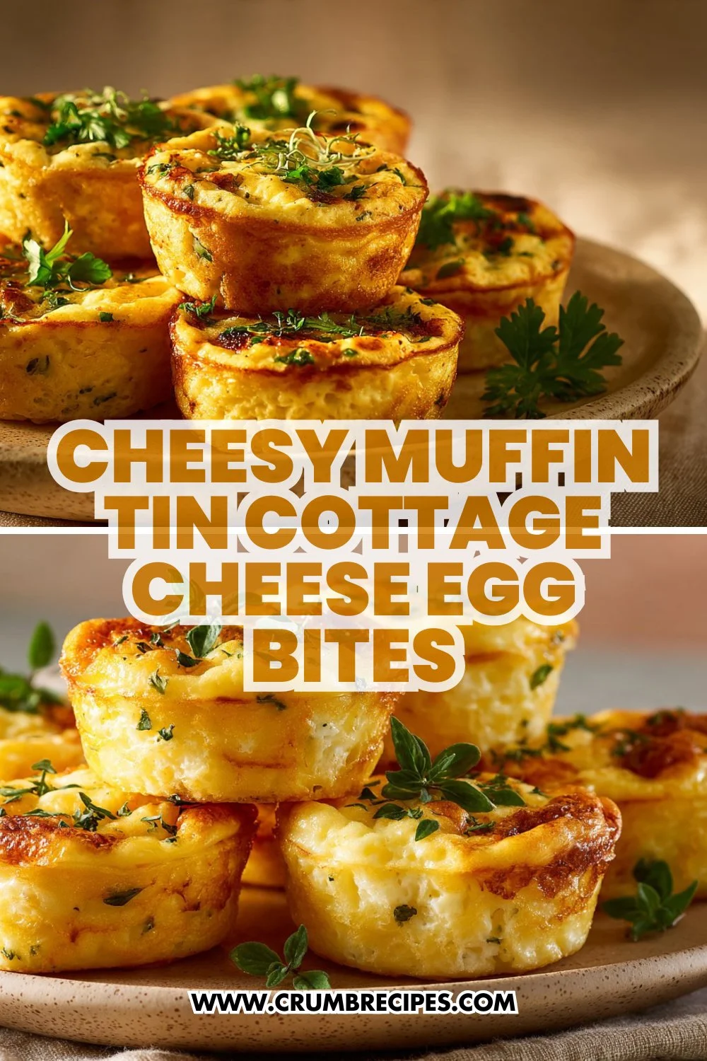 Cheesy Muffin Tin Cottage Cheese Egg Bites
