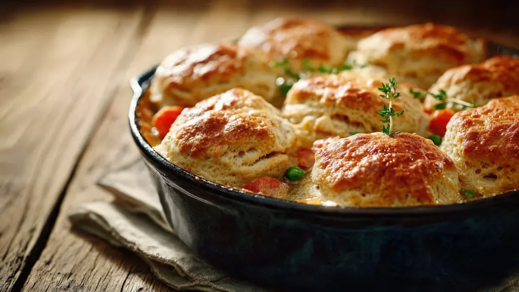 Chicken Cobbler with Red Lobster Biscuits : Easy Cozy Dinner Chicken Cobbler Chicken Cobbler with Red Lobster Biscuits : Easy Cozy Dinner