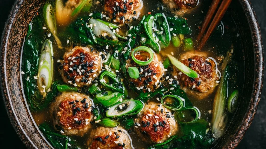 Chicken Meatball Soup