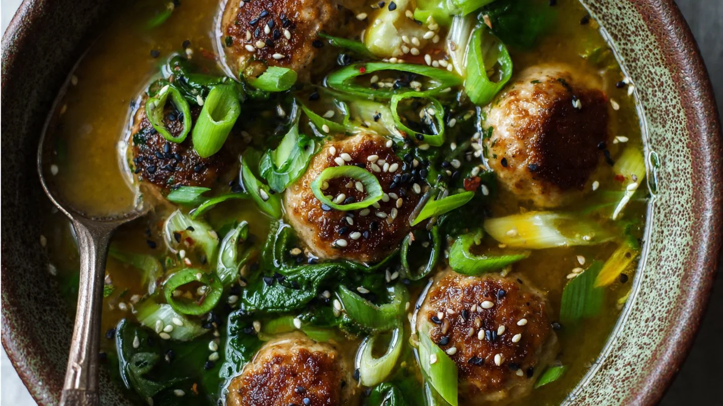Chicken Meatball Soup