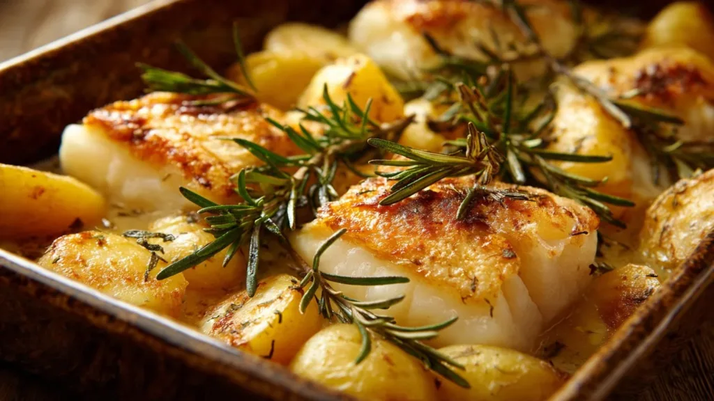 Creamy Cod & Potatoes: A Comfort Food Delight
