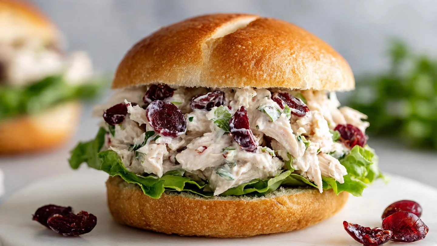 Cranberry Pecan Chicken Salad