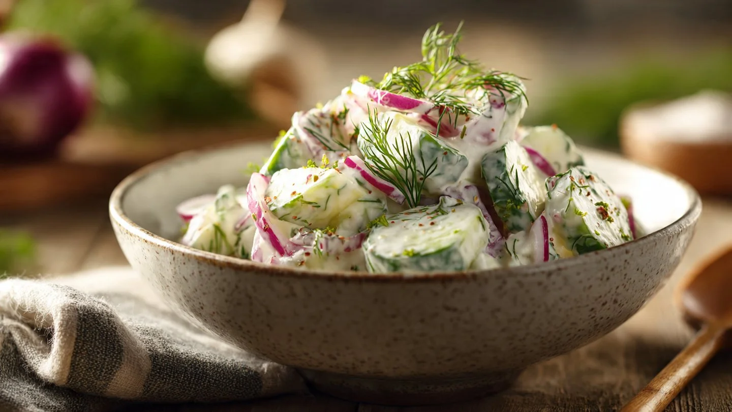 Creamy Cucumber Salad