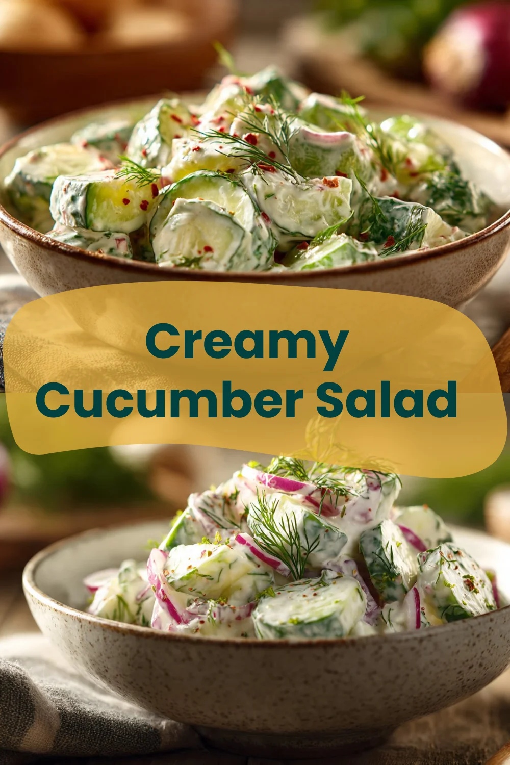 Creamy Cucumber Salad