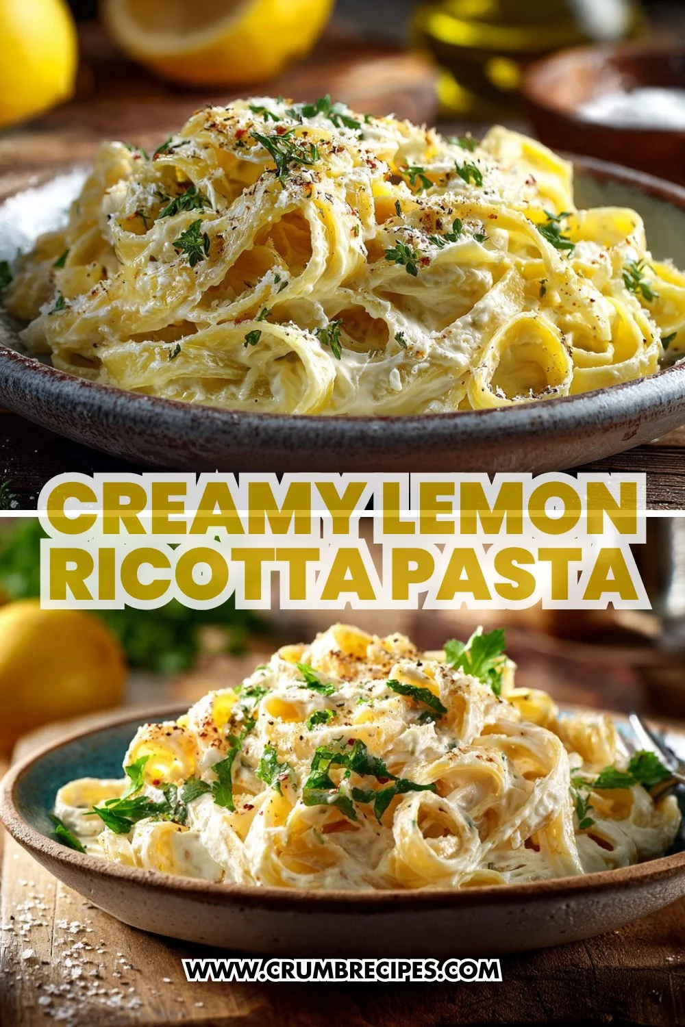 Creamy Lemon Ricotta Pasta