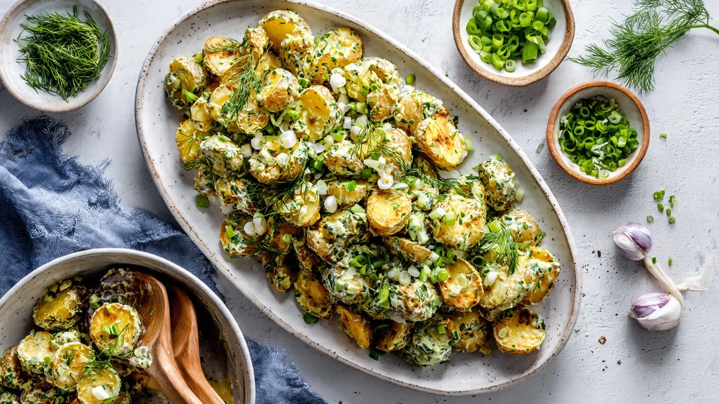 Crispy Potato Salad